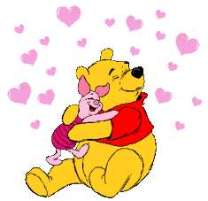 Pooh-piglet-hug-cute
